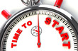 Illustration: Time to START Time to START