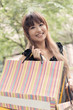 woman shopping