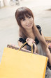 woman shopping