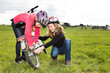 cycling girls