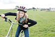 cycling girl