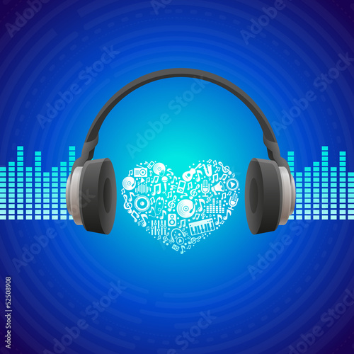 Vector: Vector music concept Vector music concept