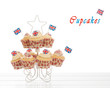 Photo: Union Jack Cupcakes Union Jack Cupcakes