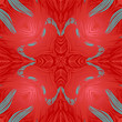 Vector ornamental acid square lace pattern