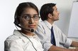 Young asian indians at a meeting