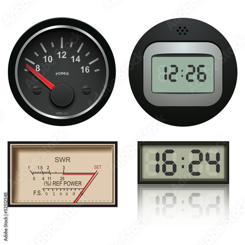 Vector: Vector clocks, gauges and speedometers Vector clocks, gauges and speedometers