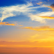 Photo: beautiful sunrise in the clouds beautiful sunrise in the clouds