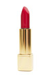 Red lipstick, isolated on white background