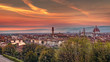Florence at sunset