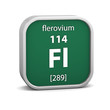 Flerovium material sign