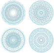 background with lace ornament - mandala
