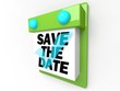 Save the Date - Wall Calendar