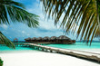 Perfect tropical island paradise beach