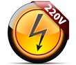 220V High voltage sign