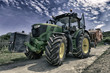 Tractor in the Vineyard
