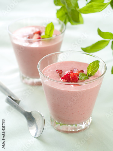 Photo: strawberry yoghurt dessert strawberry yoghurt dessert
