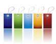 Colored simple sticker