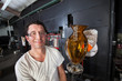 Man Holding Finished Vase