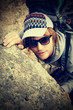 hiking man