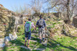 Photo: Young Couple Hiking in the Nature Young Couple Hiking in the Nature