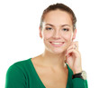 Portrait of a young beautiful woman