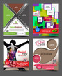 set of flyer