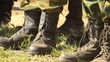 The Russian army, soldiers in the field 