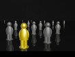Yellow and grey mans