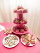 Plato dulce de comida, fiesta, muffin, budin, picada, cumpleaños