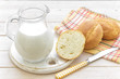 Milk and buns