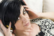 Photo: look with head phones look with head phones