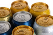 Foto: Metal tin close-up Metal tin close-up