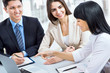 Young business people