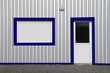 Petit bâtiment d'entreprise.