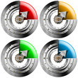 Rounded Diagrams with Arrows