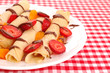 crepes with strawberry