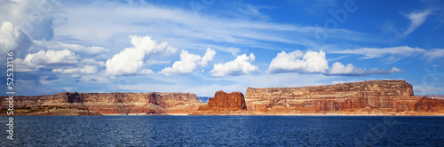 Photo: panoramic view on lake Powell panoramic view on lake Powell
