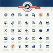Vector: Set of business icons for internet marketing and services Set of business icons for internet marketing and services