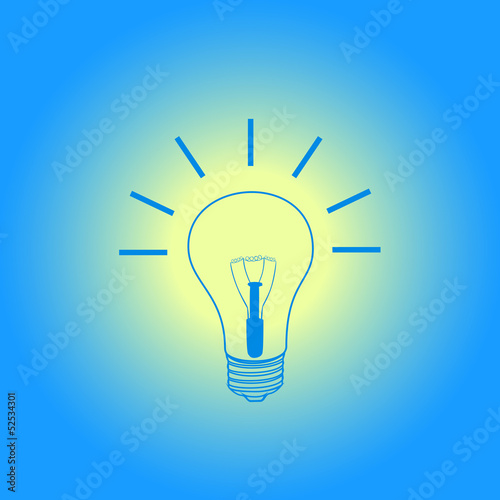 Vector: light bulb idea light bulb idea