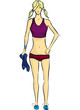 sportswoman