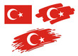 Brush Flags Turkey