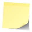 Yellow Stick Note