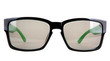 glasses on isolated white background