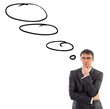thoughtful businessman