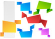 Paper banner template