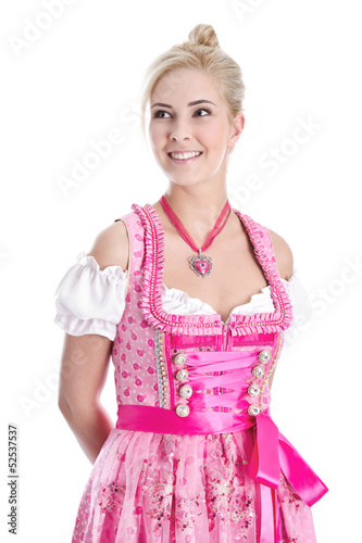 Photo: Hübsche junge Frau im Dirndlkleid Hübsche junge Frau im Dirndlkleid