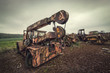 scrap yard crane