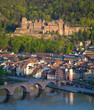 Photo: Heidelberger Altstadt mit Schloss Heidelberger Altstadt mit Schloss
