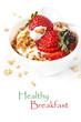 Healthy breakfast.