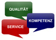 Qualität, Kompetenz, Service